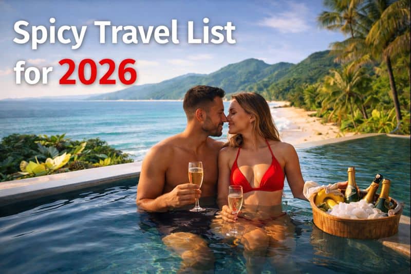 Sexy Travel Bucket List for 2026